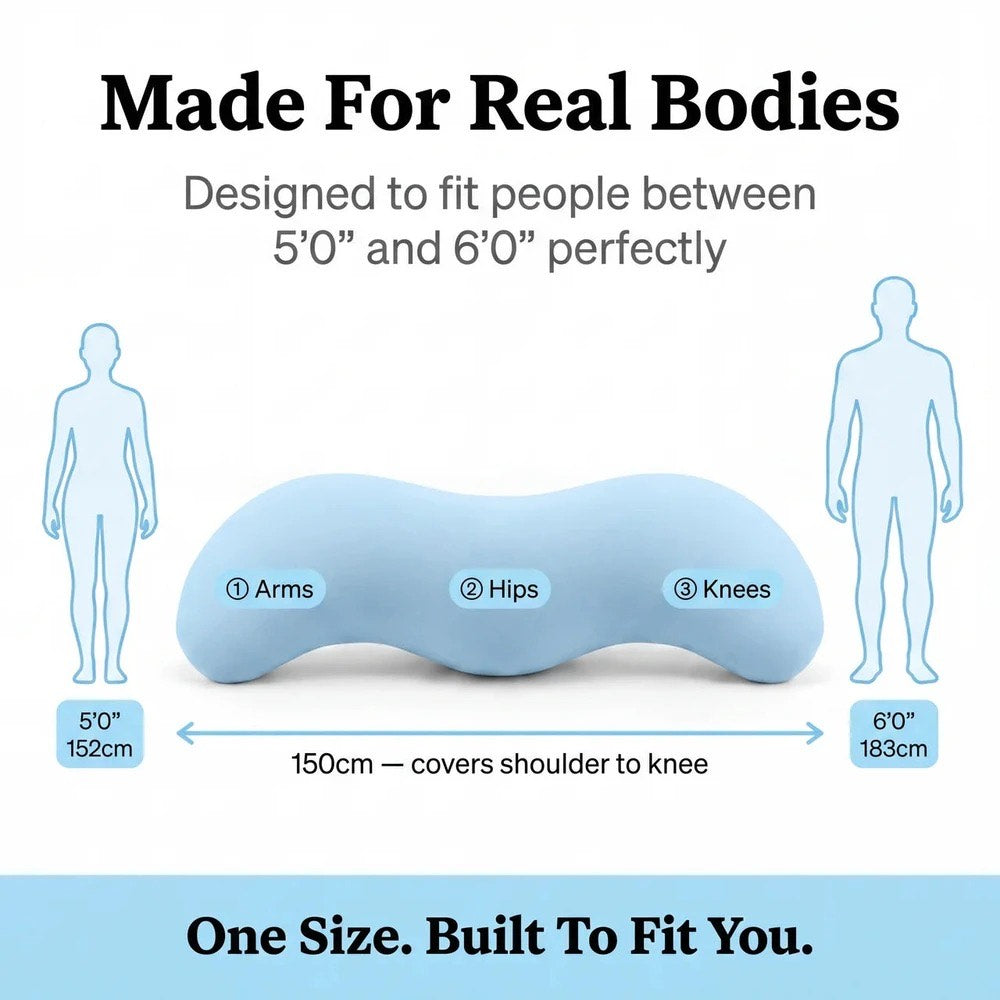 BodyAlign Cooling Pillow – Everyday Full Body Comfort