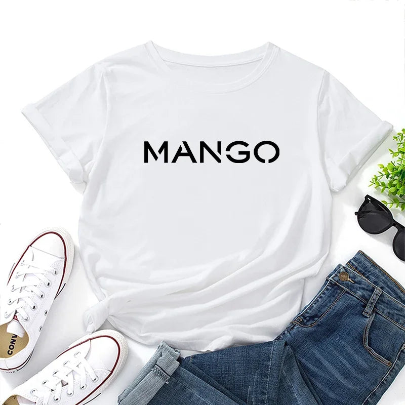 Mango Cotton T-shirt