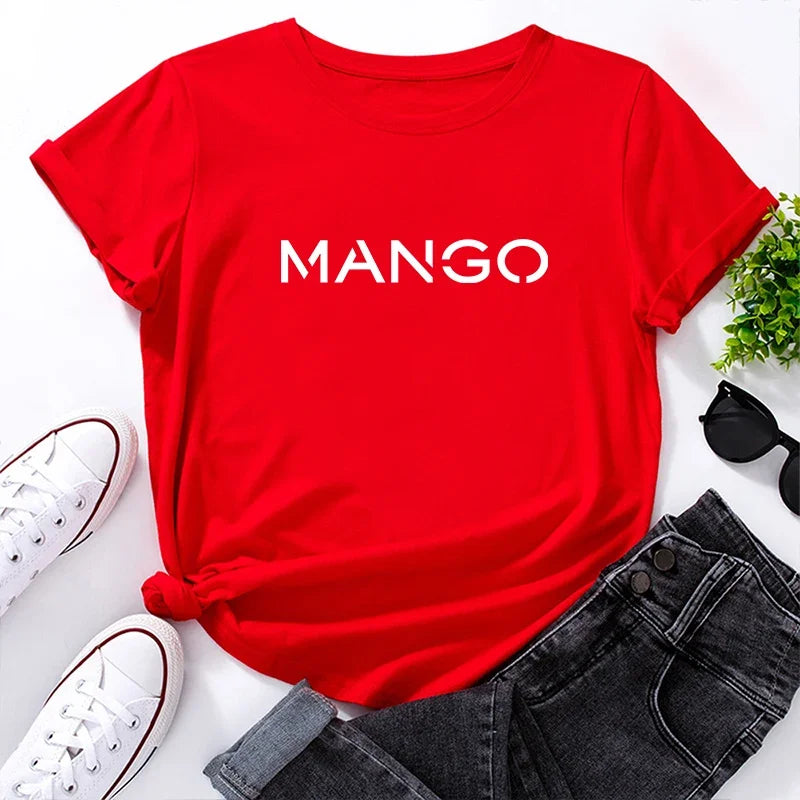 Mango Cotton T-shirt