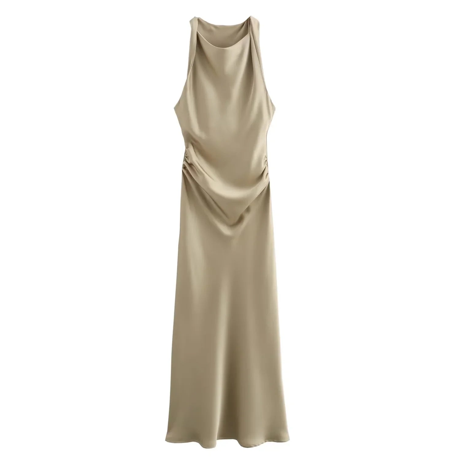 Satin Long Party Wear