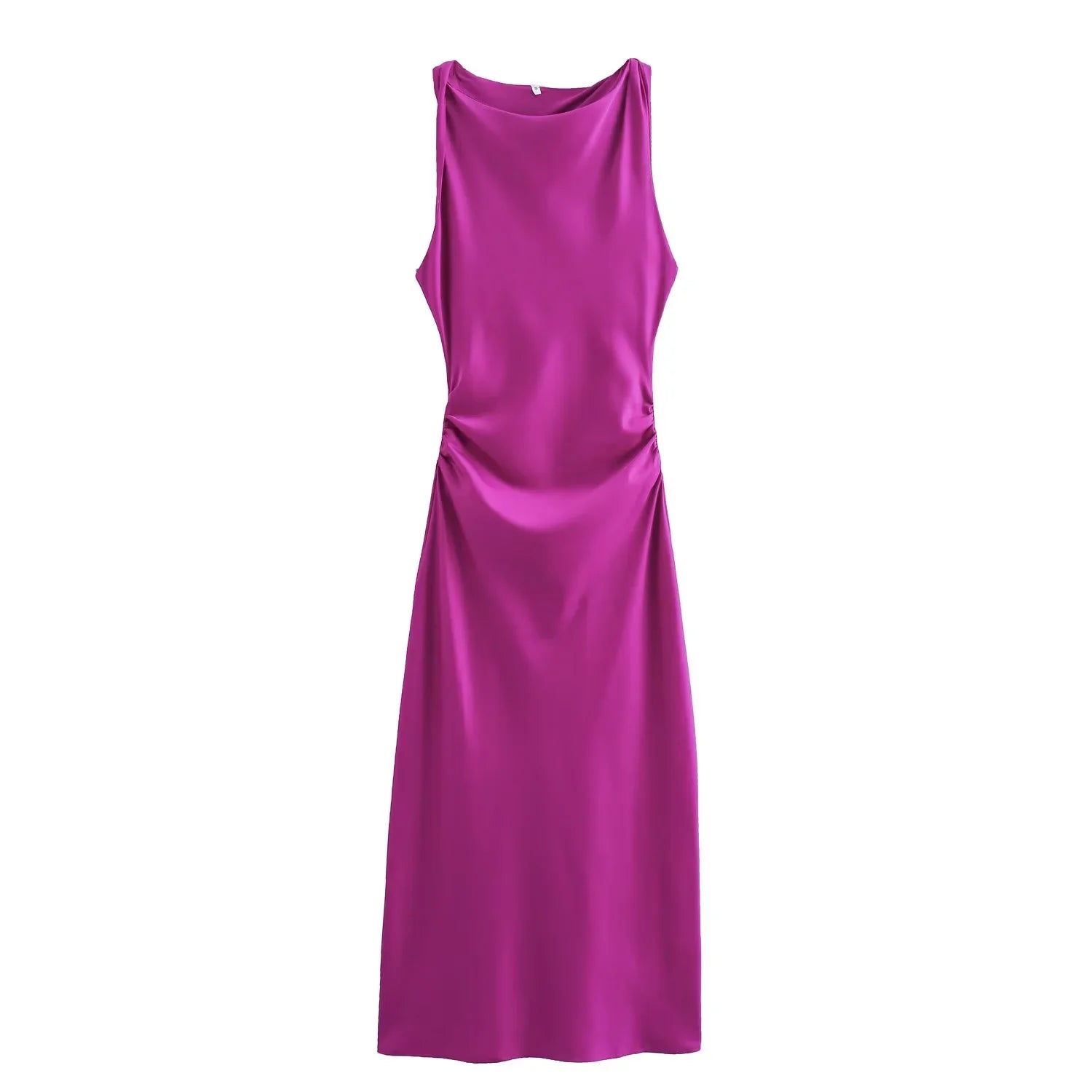Satin Long Party Wear