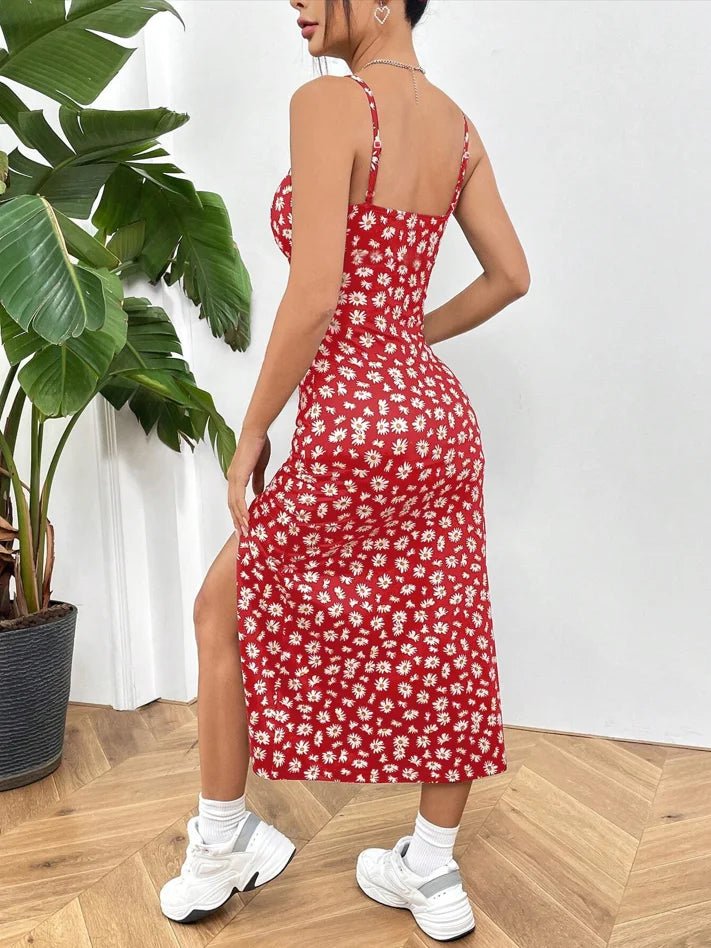Long Wrap around Skirt Maxi Dress