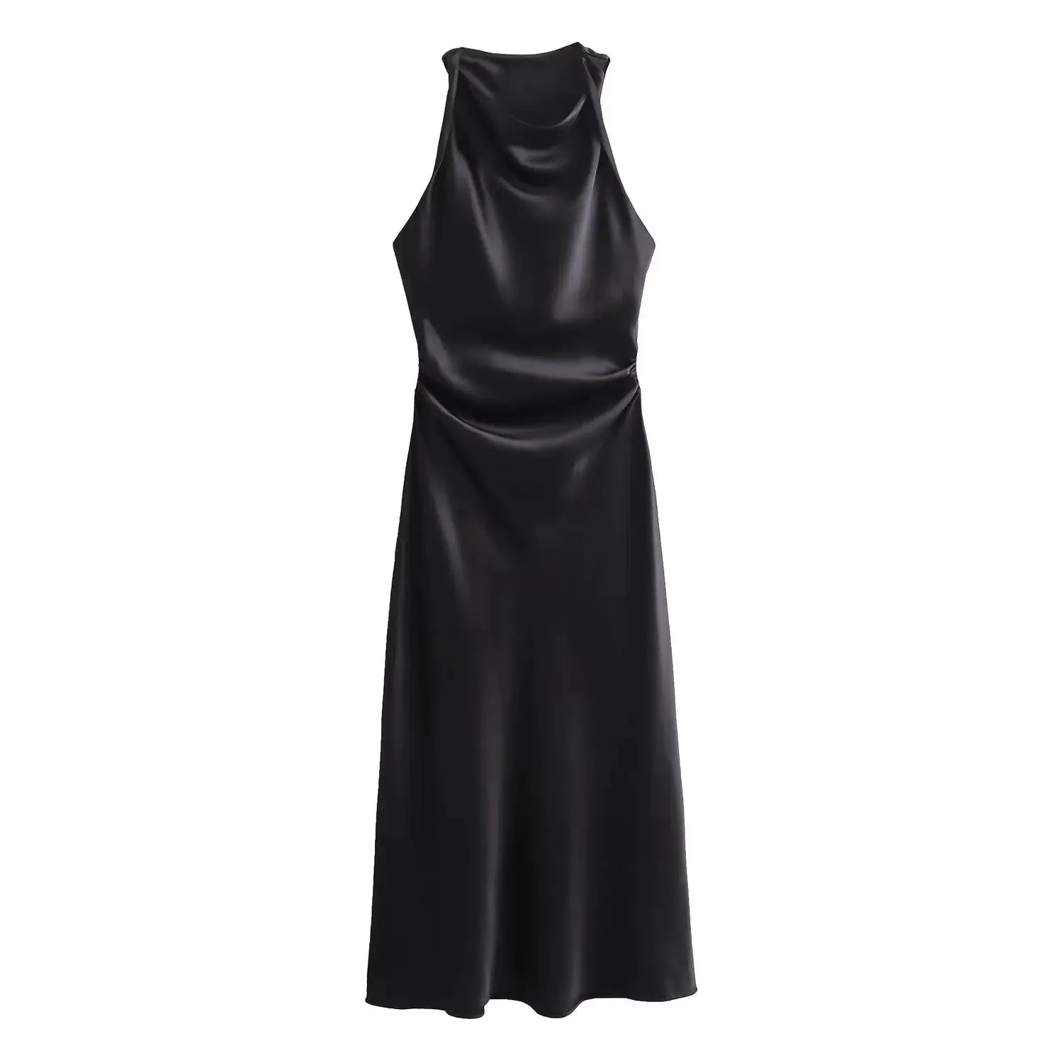 Satin Long Party Wear
