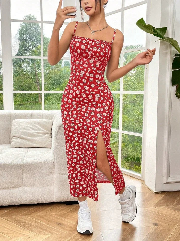 Long Wrap around Skirt Maxi Dress