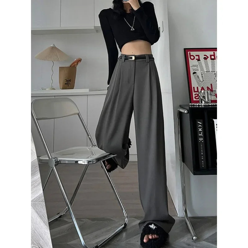 Gray Suits Pants
