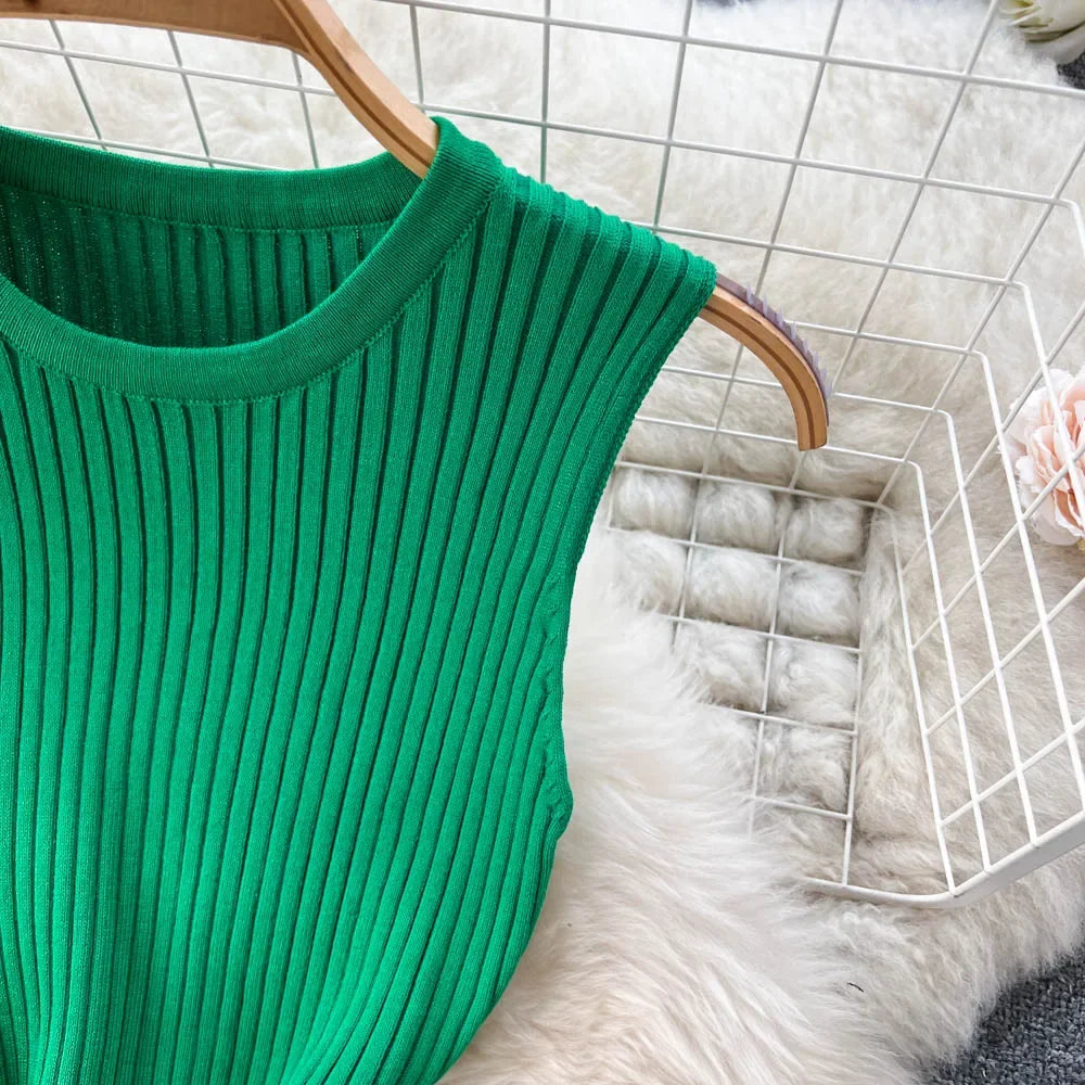 Summer Knitted Bodycon Dress