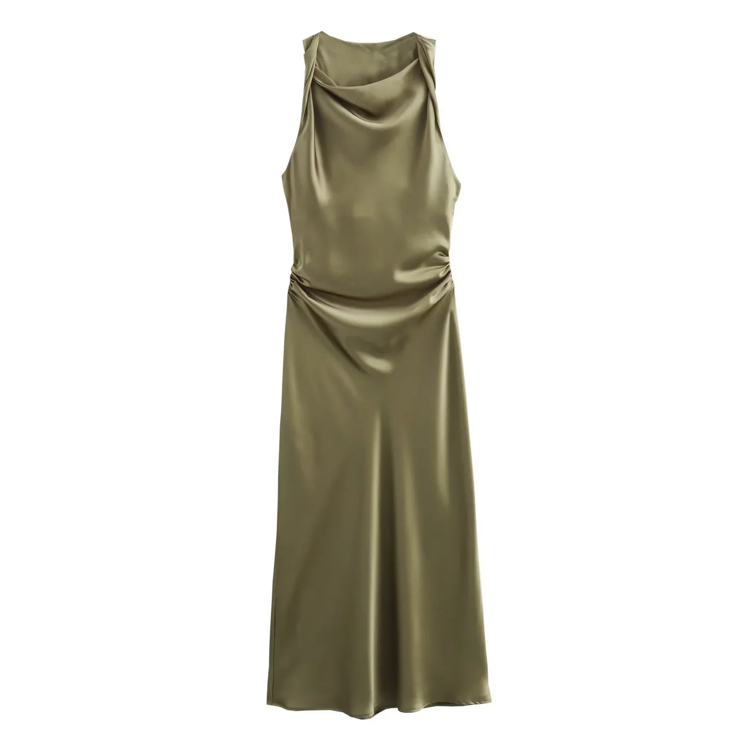 Satin Long Party Wear