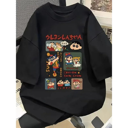 Crayon Shin Chan Cartoon Character T-shirt