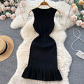 Summer Knitted Bodycon Dress