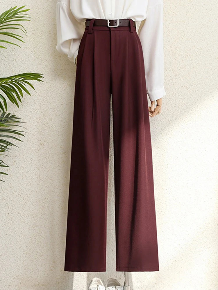 Suits Pants with Pockets Black Gray