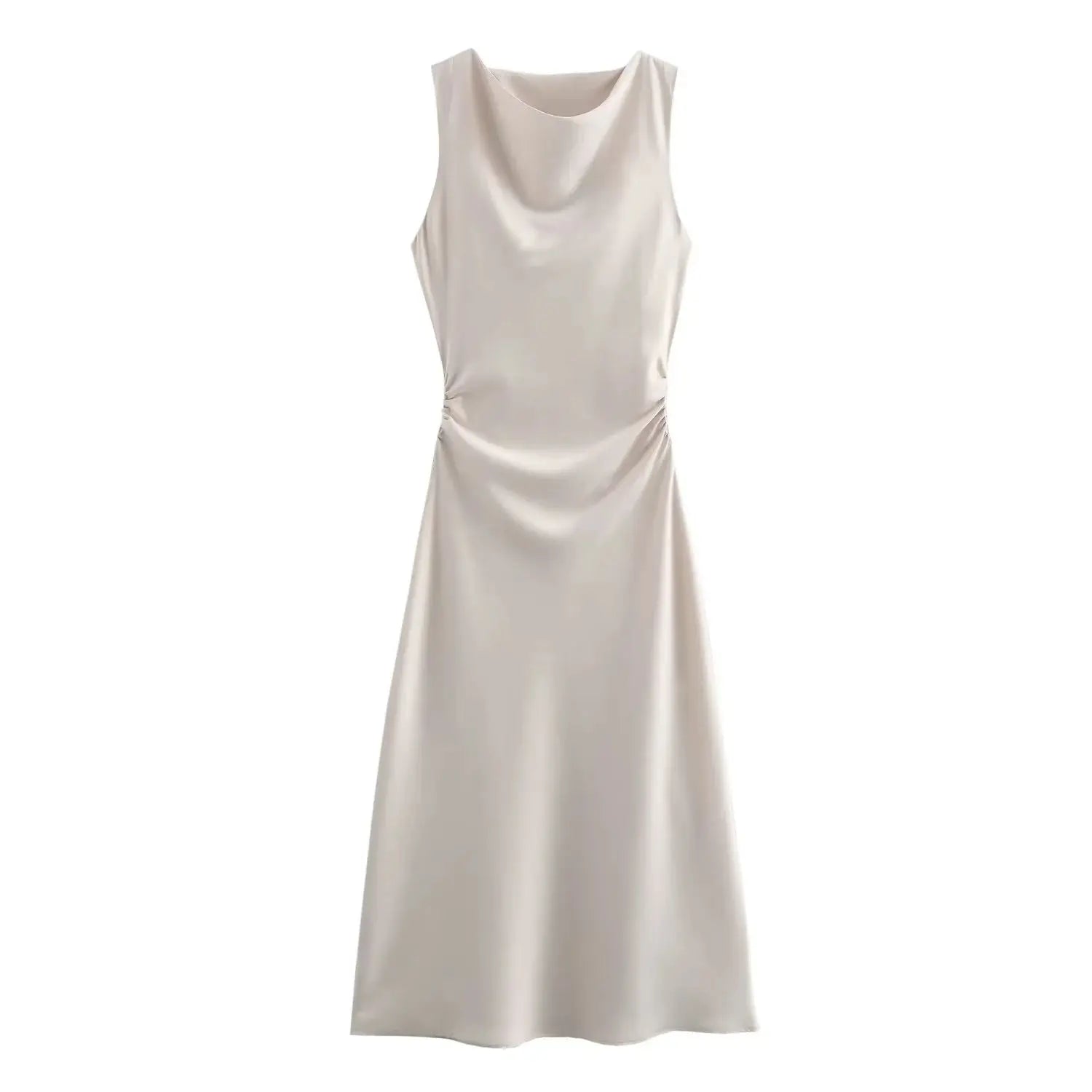 Satin Long Party Wear