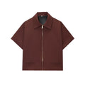 Women's Cropped Summer Jacket Short Sleeve