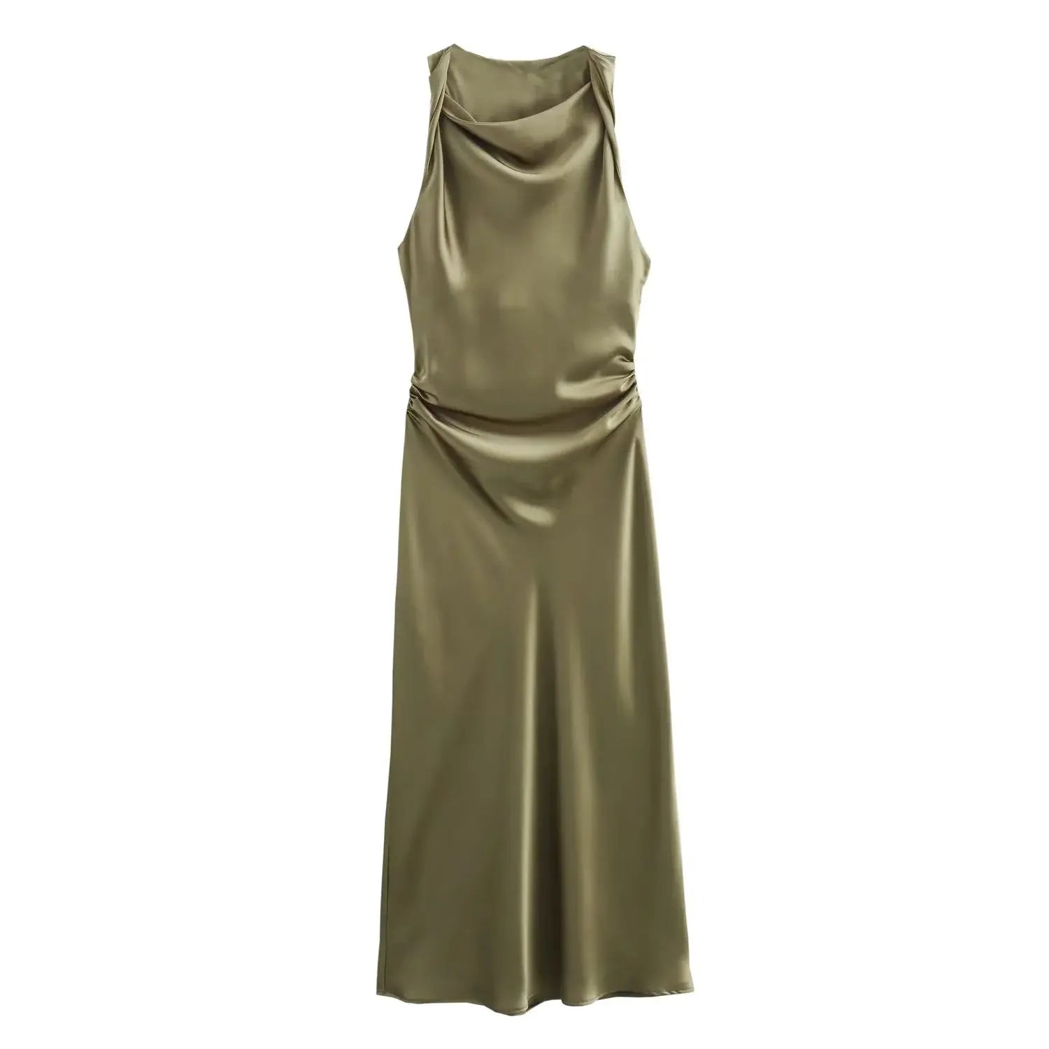 Satin Long Party Wear