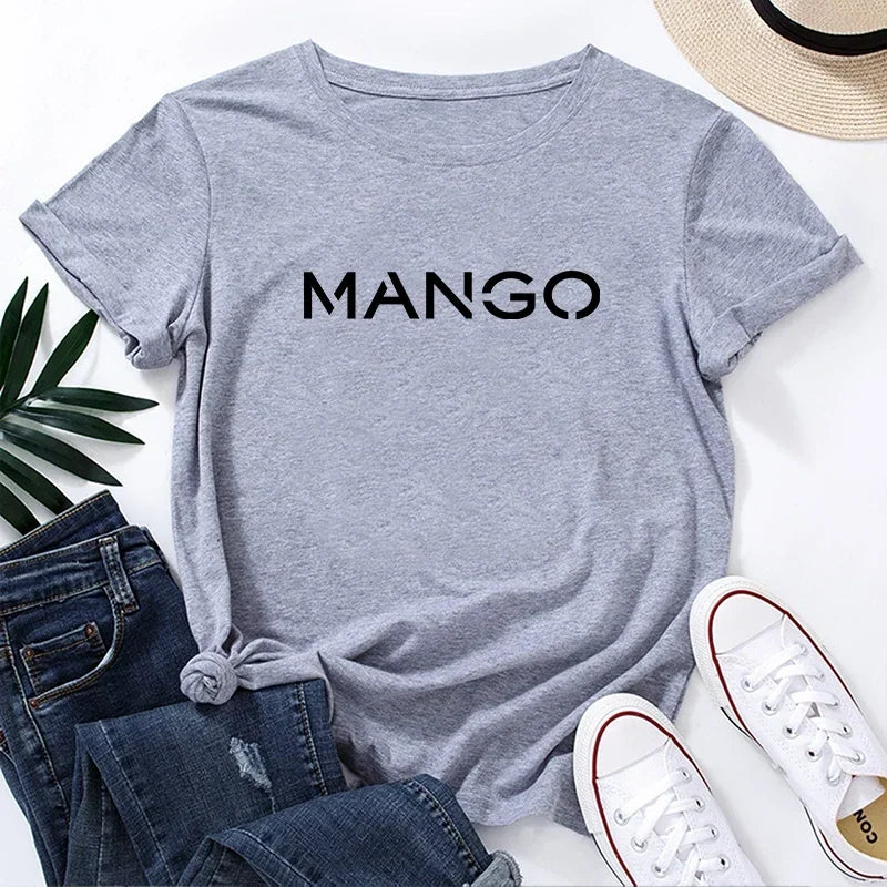 Mango Cotton T-shirt