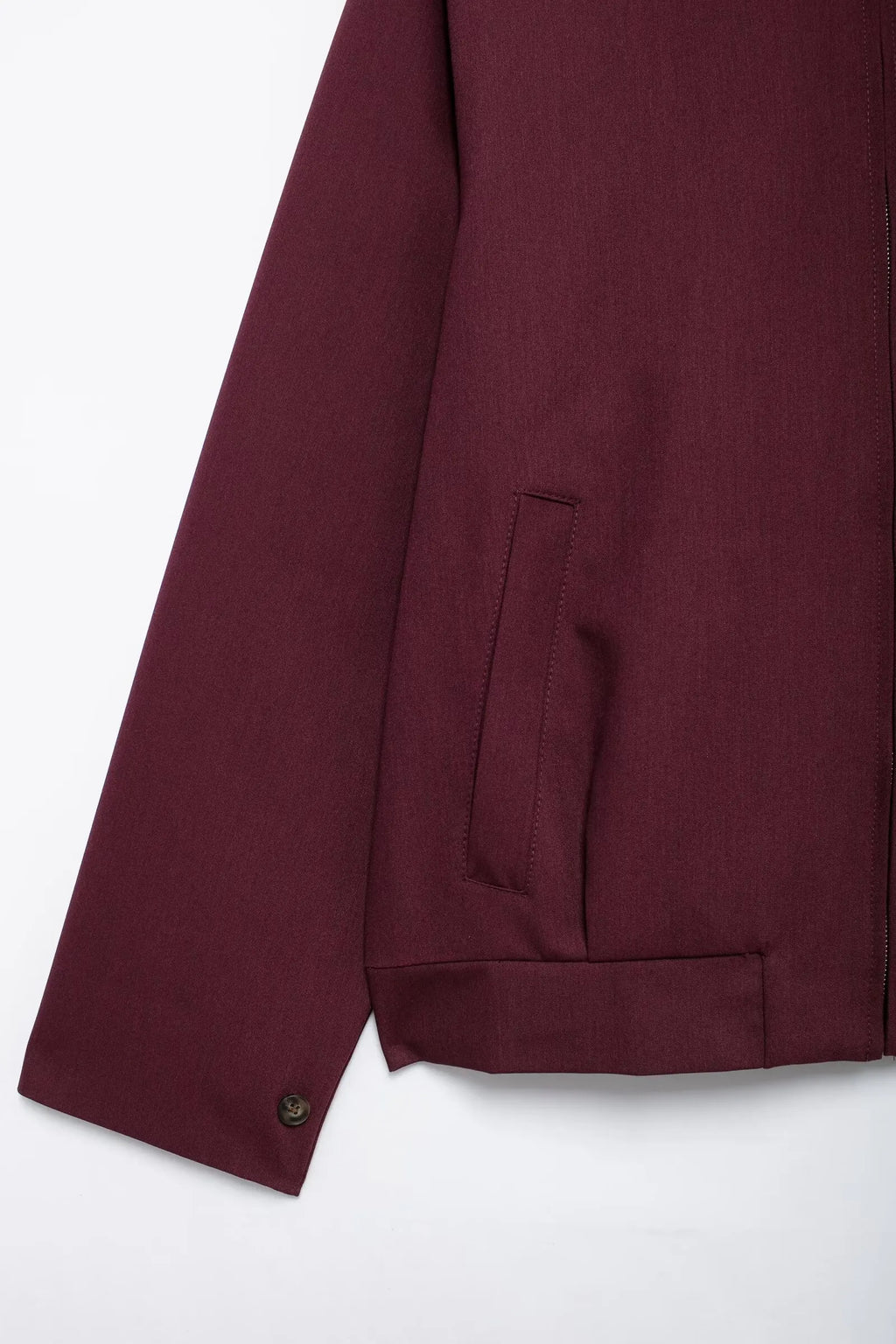 Zipper Bomber Jacket