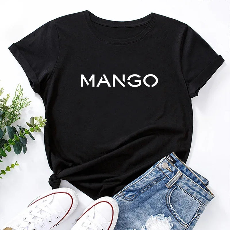 Mango Cotton T-shirt