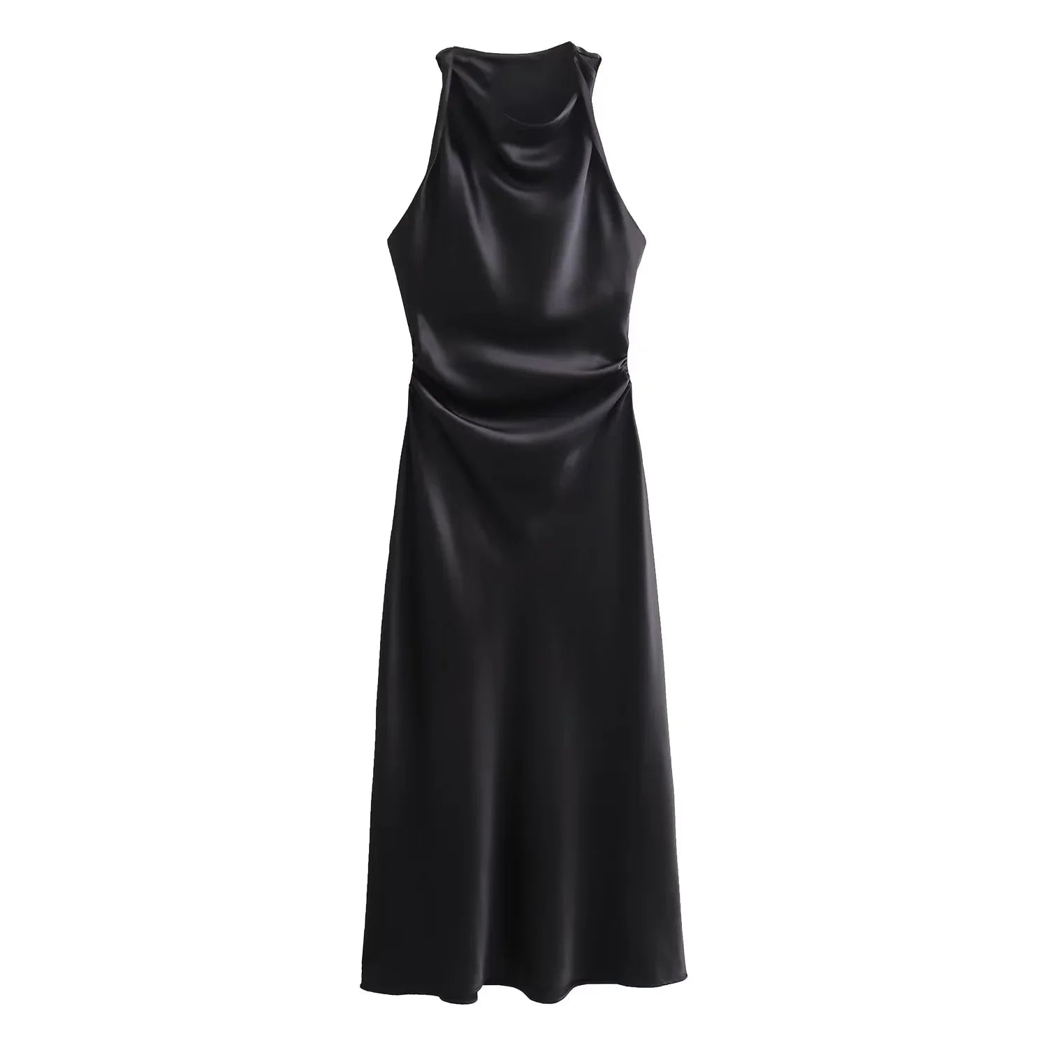 Satin Long Party Wear
