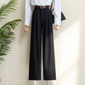 Suits Pants with Pockets Black Gray