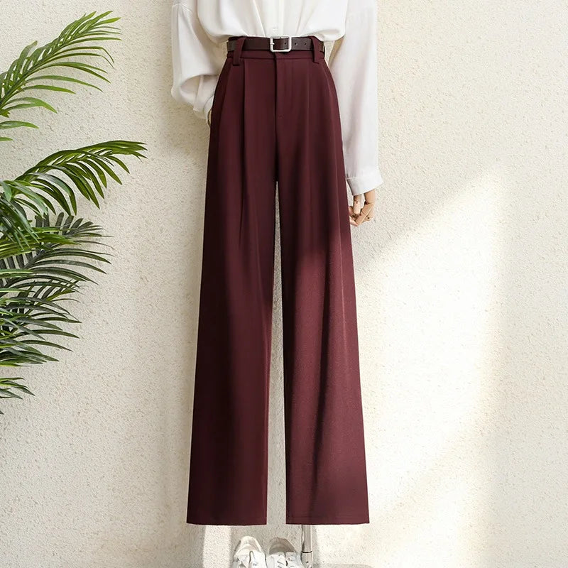 Suits Pants with Pockets Black Gray